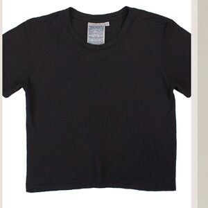 Jungmaven vintage women's black T-shirt